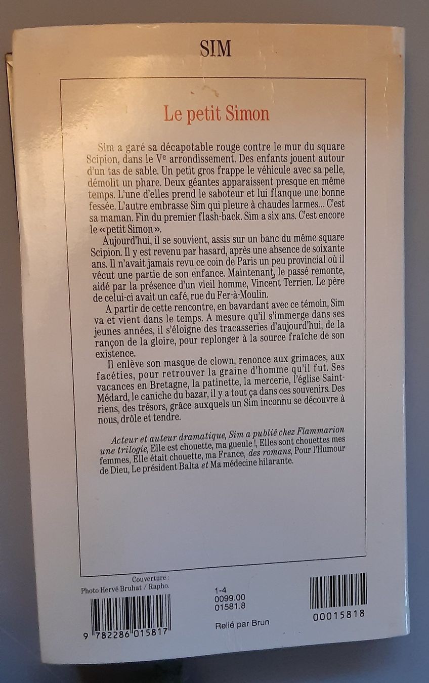 Libri: Le petit Simon - SIM – Usato da La Chaux-de-Fonds venduto da beasach 1