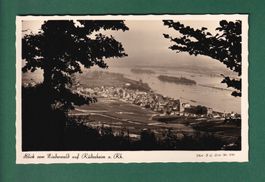 Blick vom Niederwald auf RÜDESHEIM