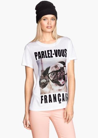 🤩MANGO T-SHIRT WEISS & FRAU-DRUCK NEU & GUCCI P.