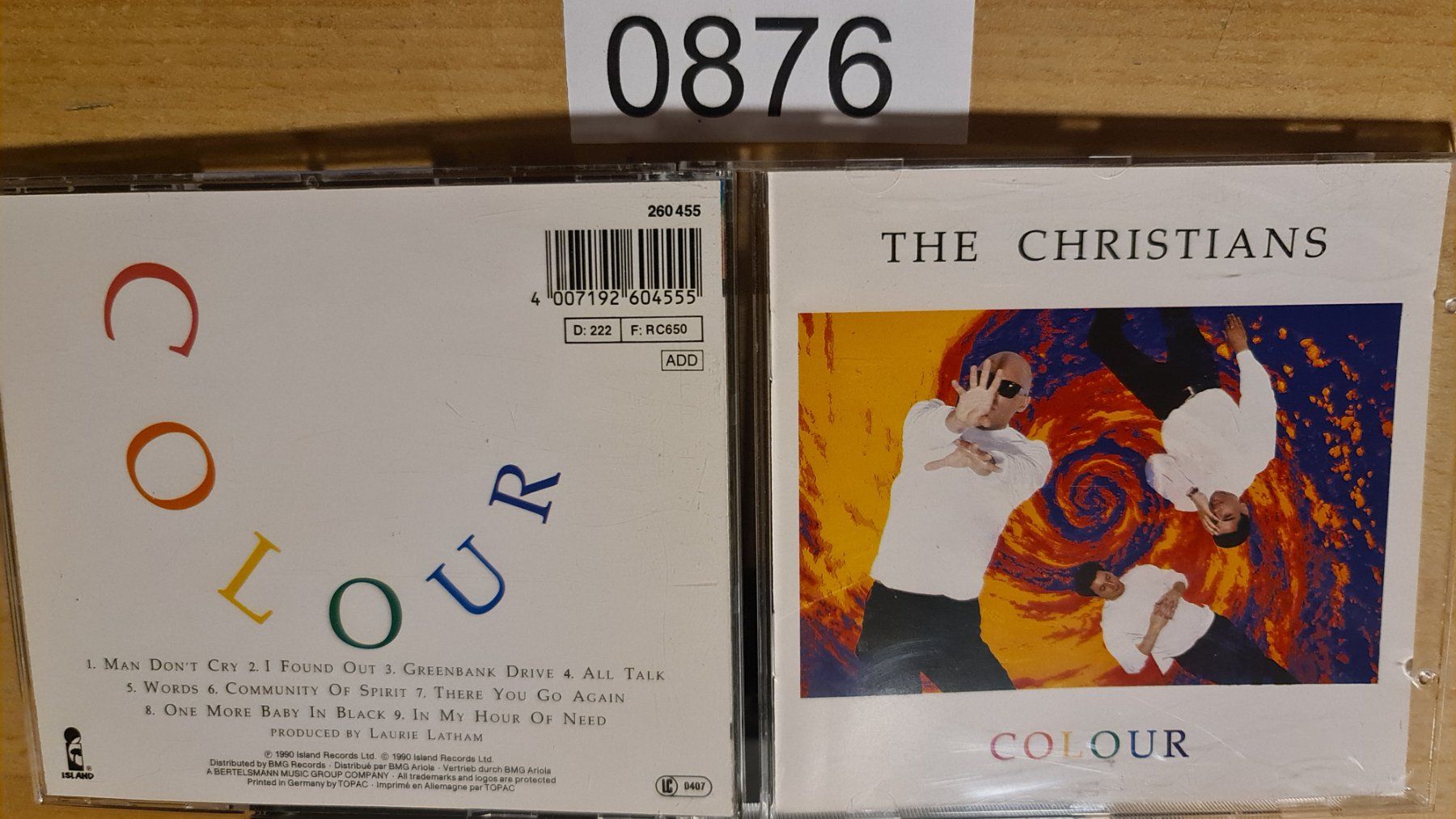 CDs: The Christians - Colour CD – Gebraucht aus Dintikon von Vexi
