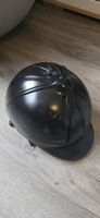 Reiterhelm schwarz - Gr. S 52 - 54cm - Veltheim