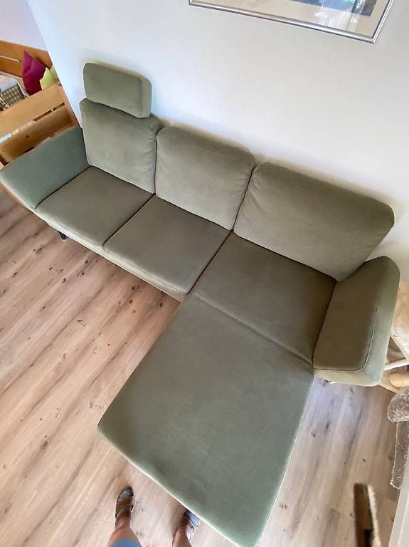 Sofas: Ecksofa olivegrün – Gebraucht aus Ramiswil von beekeeper_4719 2