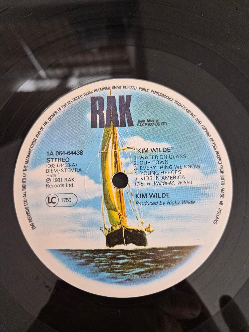 Dischi in vinile: Schallplatte / LP Kim Wilde 'Kim Wilde' 1981 EU – Usato da Dielsdorf venduto da Haesi0 4