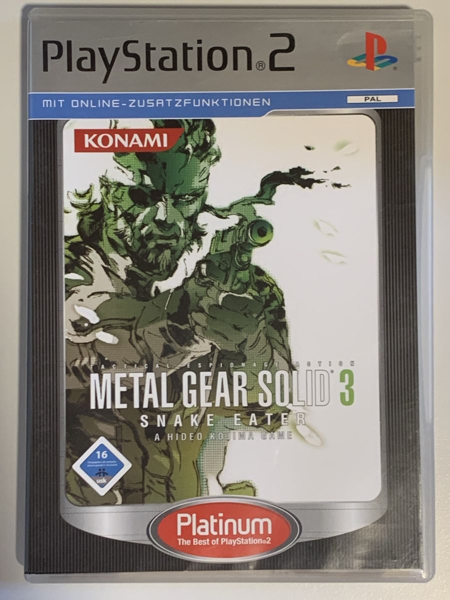 Sony Giochi: Metal Gear Solid 3 - Snake Eater - PS2 Platinum Edition – Usato da Ostermundigen venduto da RG-Collector