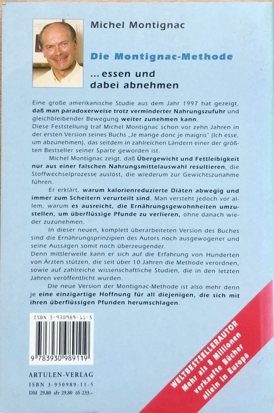 Libri: Buch - Die Montignac-Methode – Usato da Leimbach TG venduto da manu-tg 1