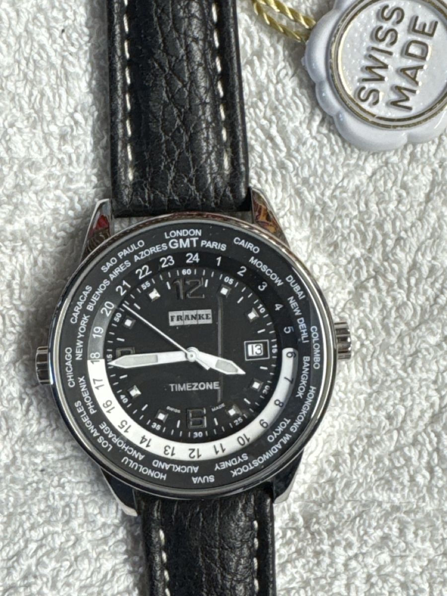 Uhr Swiss Watch Timezone Neu ungebraucht mit neuer Batterie (Neu ...