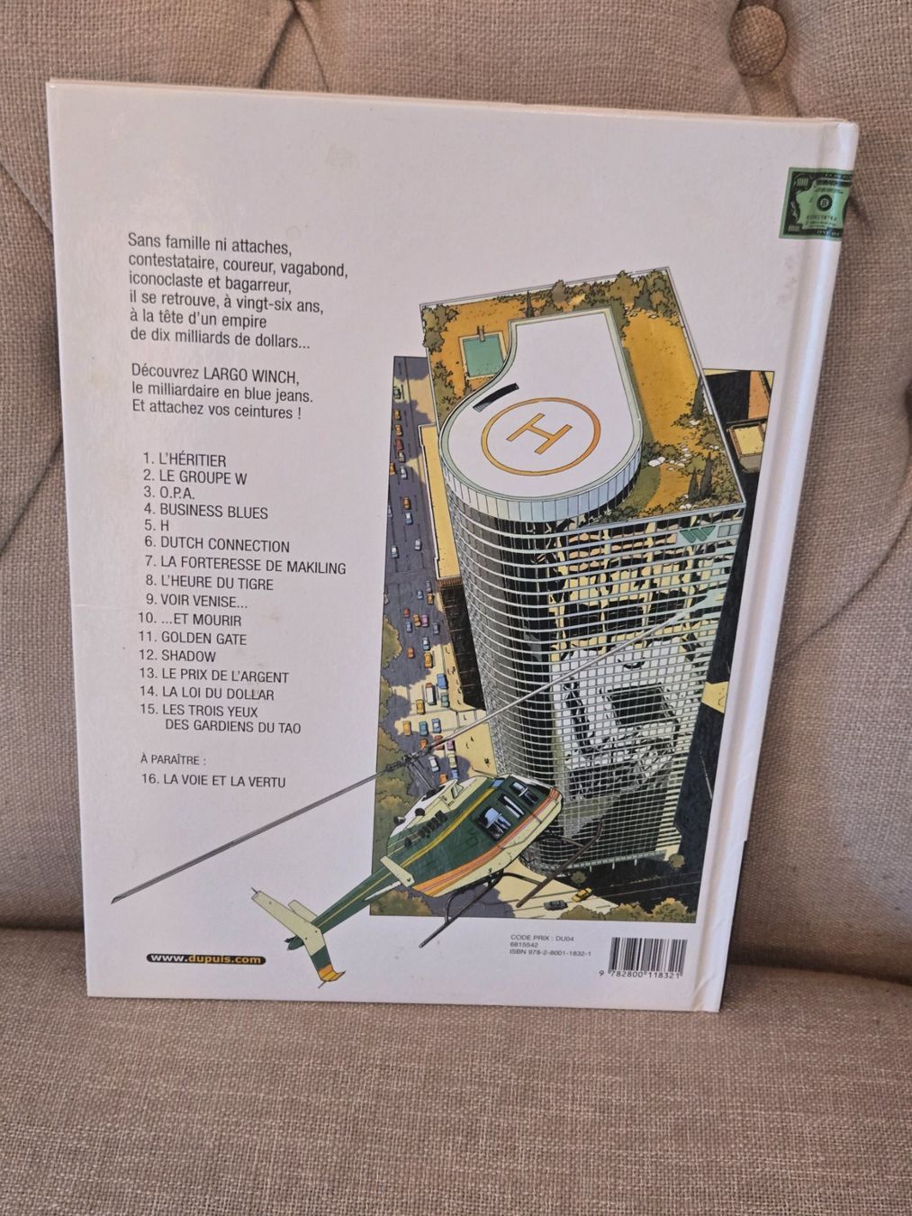 Fumetti: Largo Winch N°2 - Le groupe W – Usato da Crémines venduto da Blakedrake 1