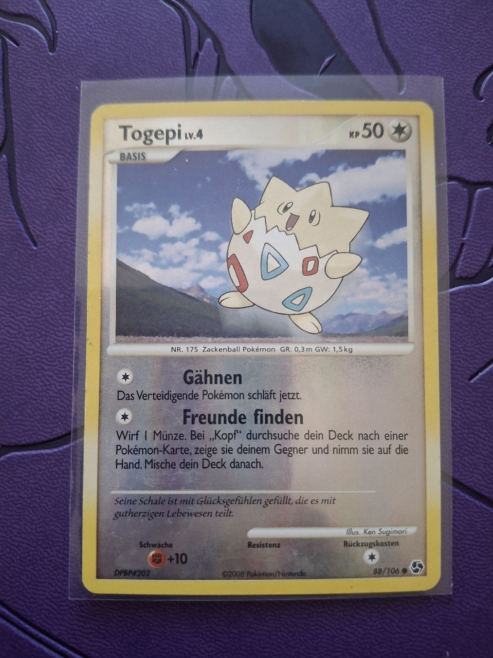 Pokémon Carte collezionabili: Togepi 88/106 reverse holo – Usato da Münsingen venduto da ama_9cdk