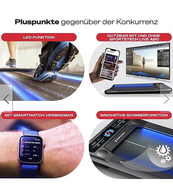 Hometrainer: sWalk Laufband - Grau – Usato da St. Gallen venduto da Sinniah 3