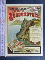 DRAHTSEILBAHN KEHRSITEN BÜRGENSTOCK REPRO 1892 ONW AK