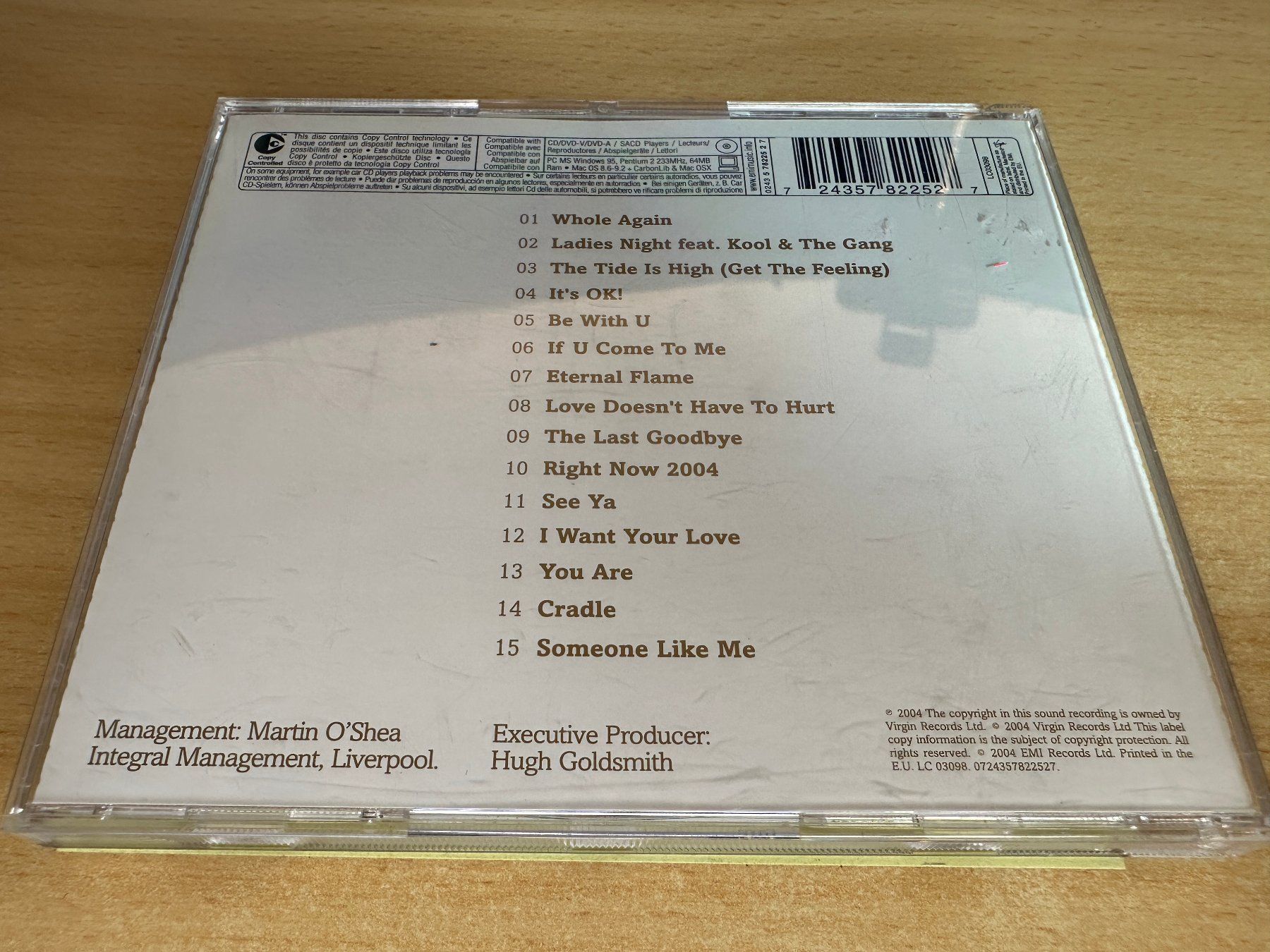 CDs: C3 Atomic Kitten – The Greatest Hits – Gebraucht aus Rikon im Tösstal von Alpenmutz 1