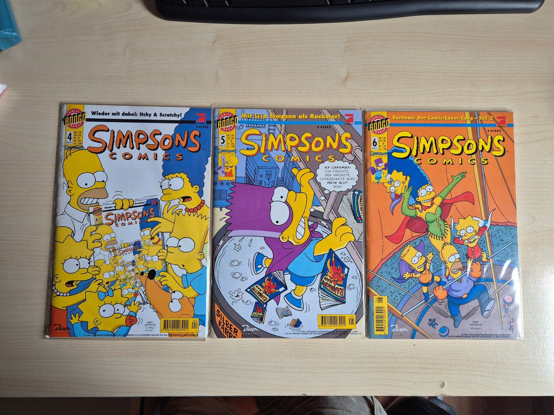 Fumetti: Simpsons Comics Hefte Nr. 1 bis 219 komplett – Usato da Sargans venduto da Gkohler0 1