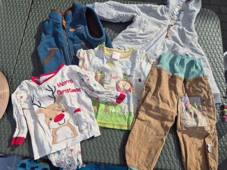 Kinderkleider Set grösse 86-98getragen