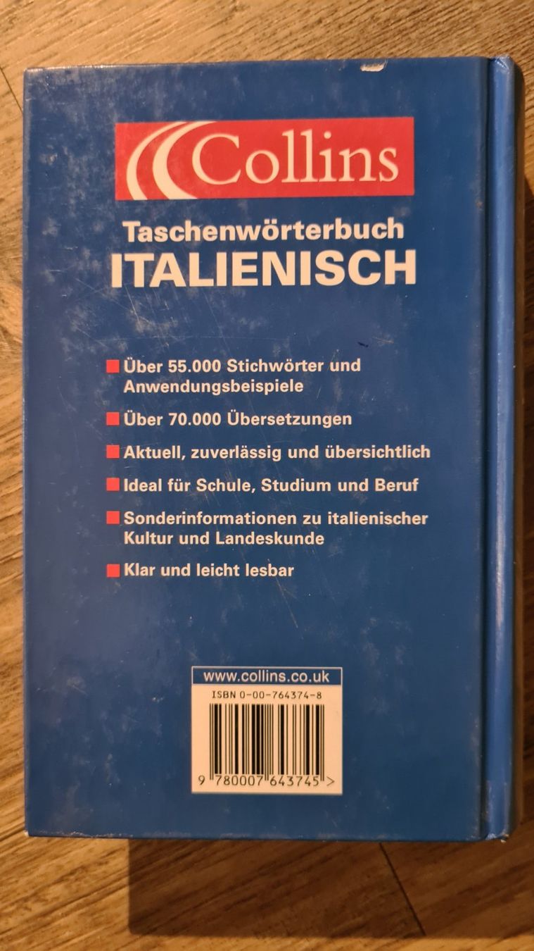 Bücher: Wörterbuch Deutsch - Italienisch – Gebraucht aus Ossingen von Dimora 1