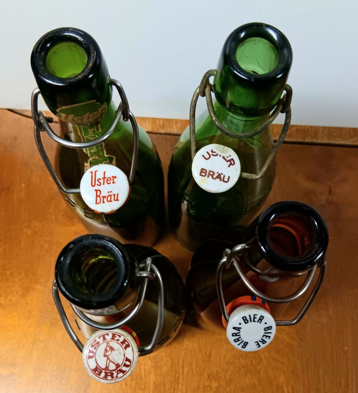 Bottiglie: 4. Bierflaschen Bier Brauerei Uster – Usato da Lichtensteig venduto da B-B-Bier 2
