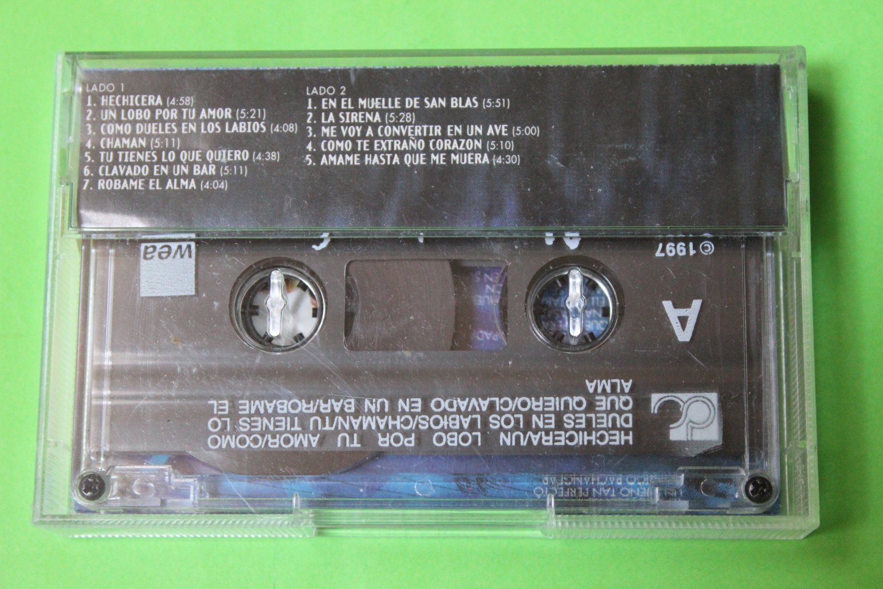 Musicassette: Mana - Suenos liquidos MC 1997 – Usato da Tübach venduto da JamesStone 2