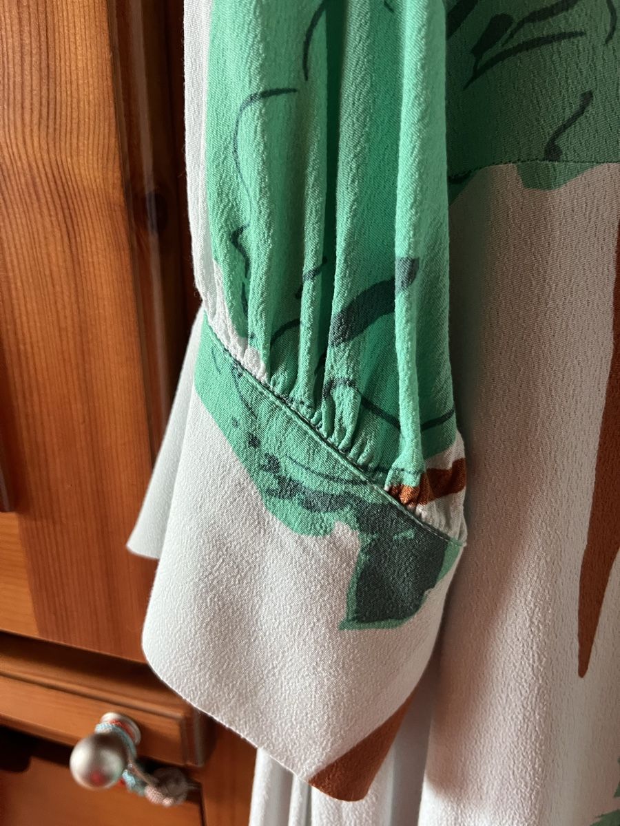 Kleider: Langes Figur schmeichelndes Kleid 48 – Neu (gemäss Beschreibung) aus Saanen von SoniaMichaela 4