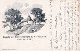 Escholzmatt   LU  -   Schwendelberg       um 1909