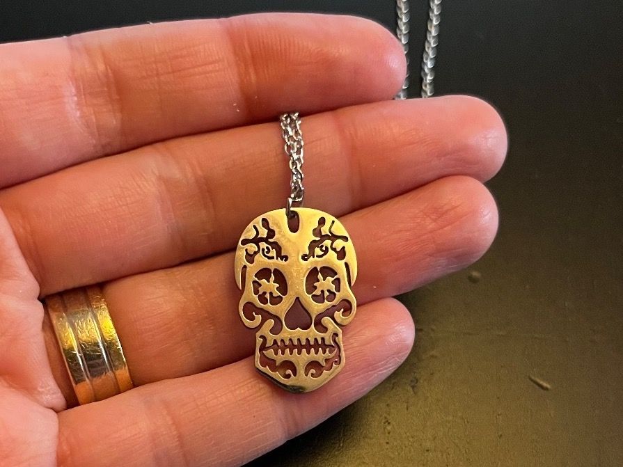 Ciondoli: Amulett/ Anhänger Sante Muerte – Nuovo (secondo la descrizione) da Gams venduto da Mariawicca 2