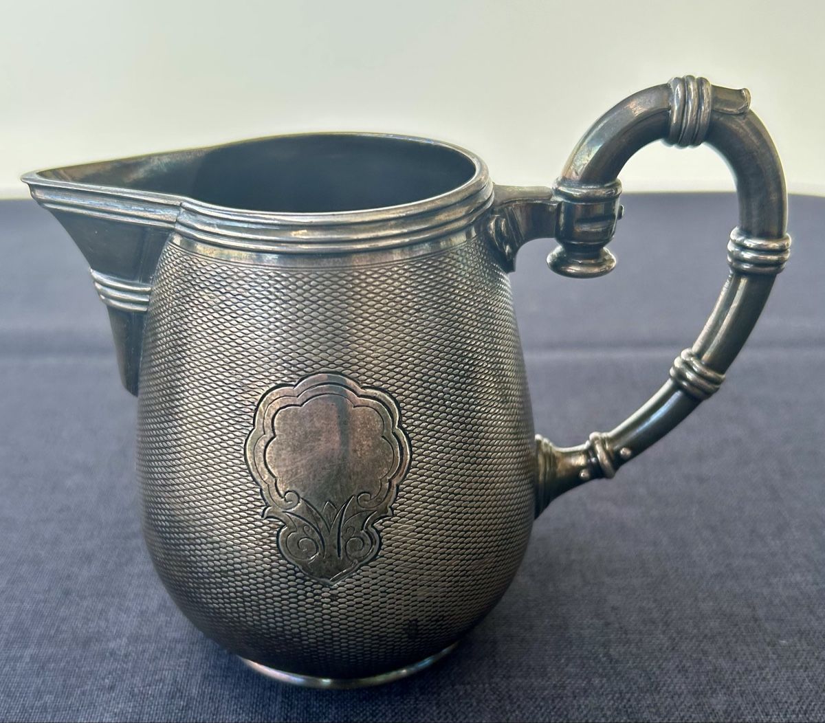 Christofle Teiere: Christofle Teekanne + Milchkännchen versilbert Jugendstil – Usato da Frauenfeld venduto da Colonia64 6