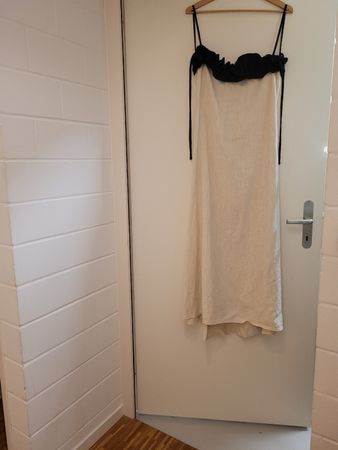 Kleid UNDRESS CODE beige Grösse M Sommerkleid