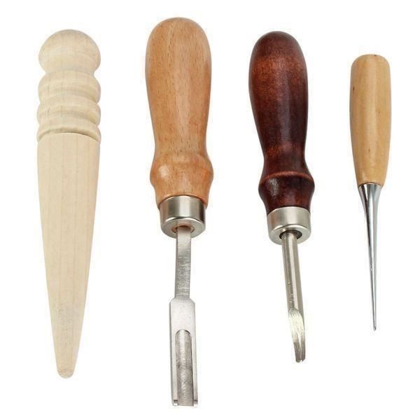 Tutti gli attrezzi: 18pcs Leder Werkzeug Handgemacht Tool – Nuovo (secondo la descrizione) da Thun venduto da keller001 7