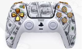 PS5 DualSense Controller Custom Design "Hustler" 🫰🔥🥶
