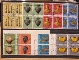 Pro Patria 4er Blocks 1972 - 1973