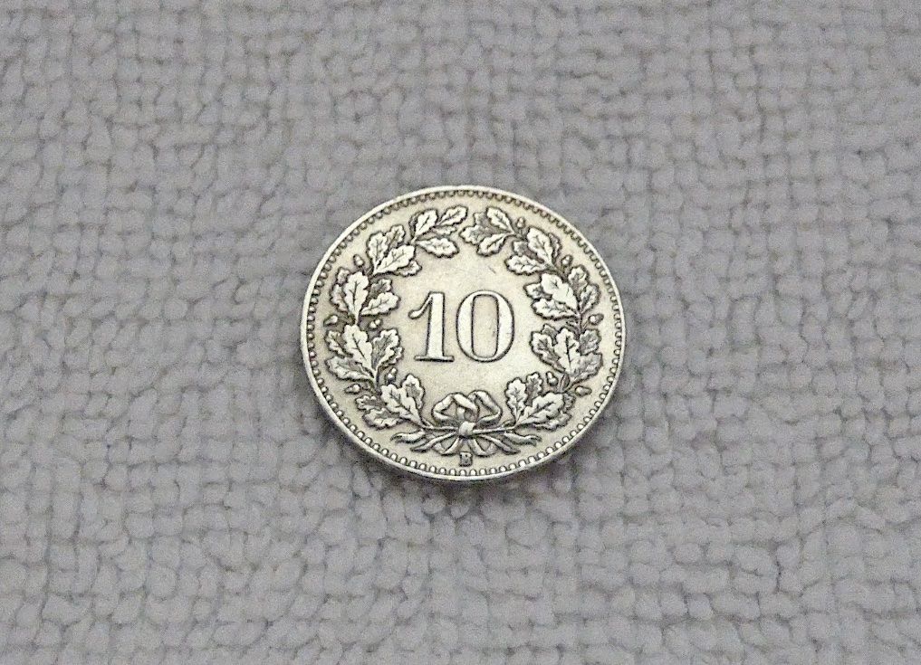 Tutti le monete: 10 centimes/rappen 1929 – Usato da Nyon venduto da Ilmi09 1
