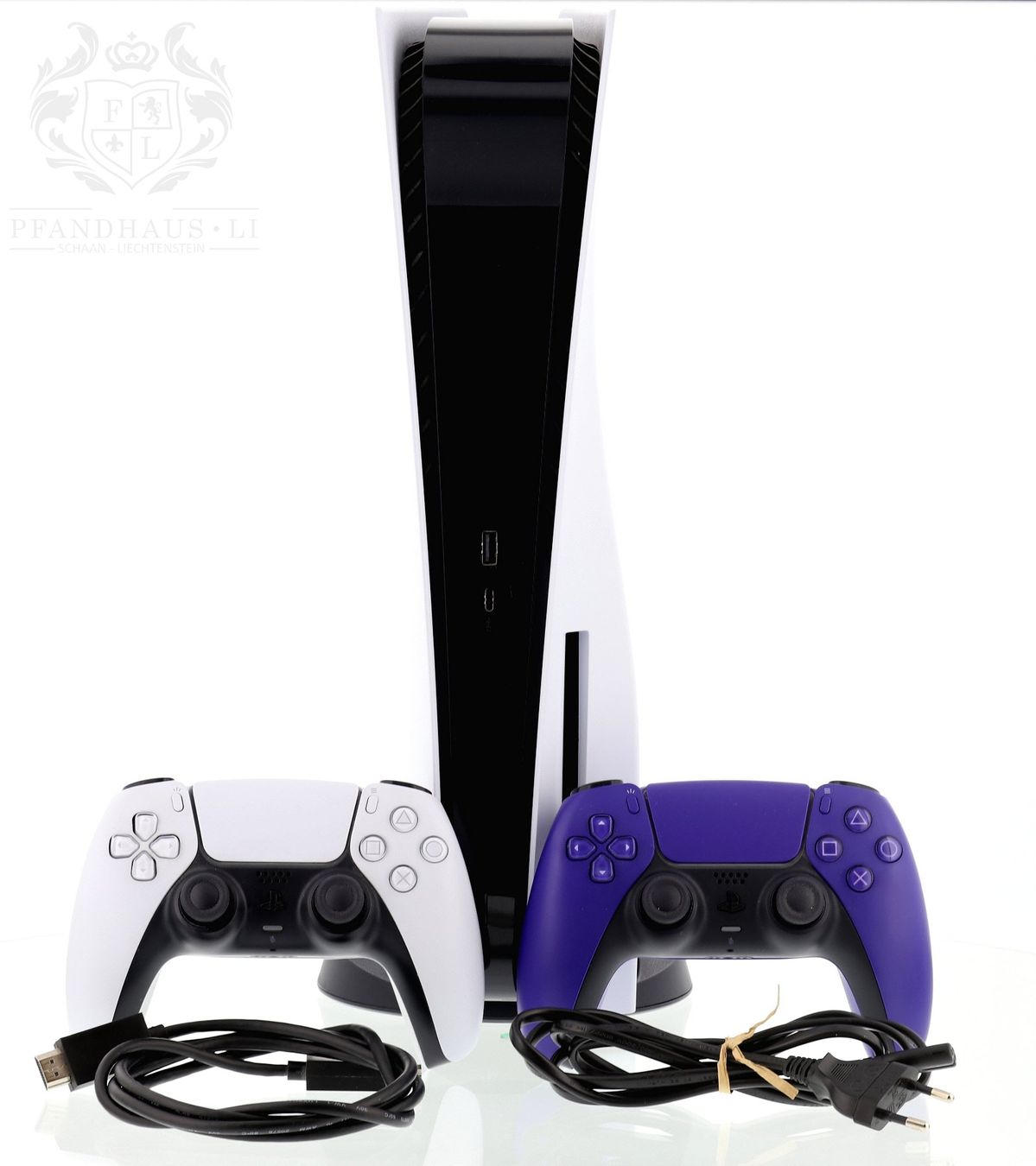 Sony Console: Sony PlayStation 5 Disc Version CFI-1116A – 2 Controller – Usato da Schaan venduto da Pfandhaus-LI