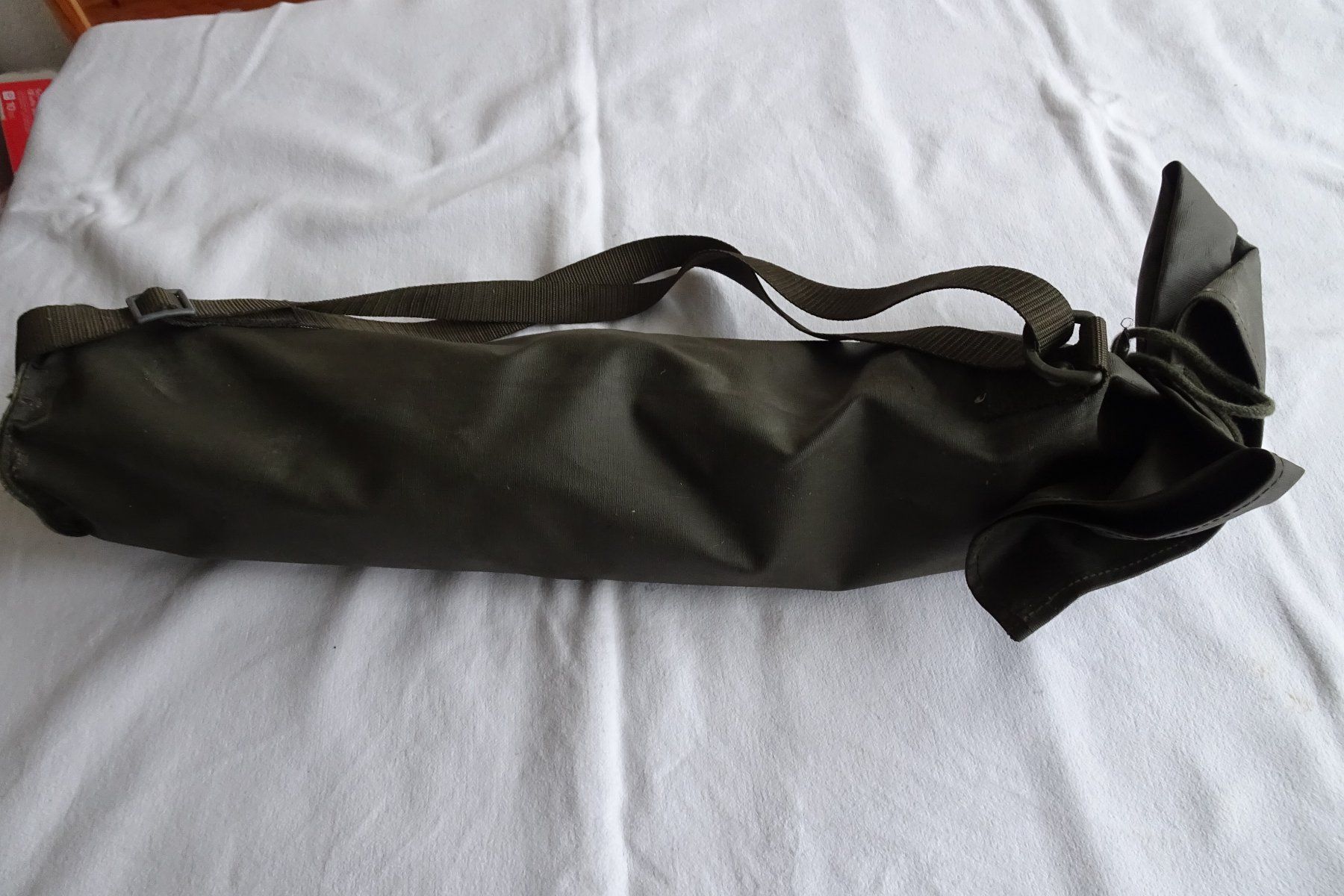 Schweizer Armee Musikinstrumente: Sack und Ständer zu Militärtrommel – Gebraucht aus Strengelbach von schmetterling20 3
