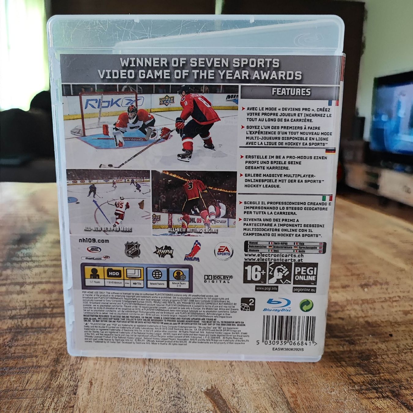 Sony Spiele: NHL 09 Playstation 3 Game Eishockey PS3  – Gebraucht aus Dübendorf von kb86_MOVIE 1