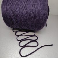 IAFIL, Dickes Garn Baby Alpaka & Kid Mohair 530g  viola