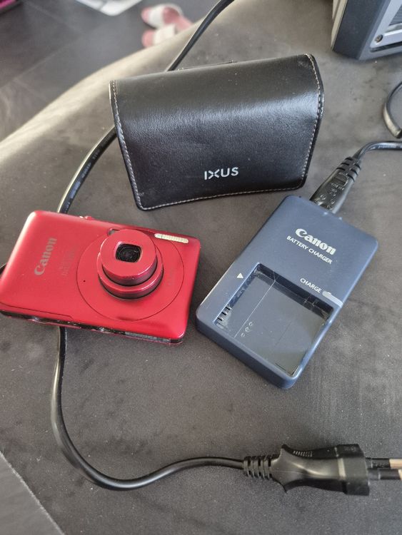 Canon IXUS 100 IS – kompakte Digitalkamera in Rot (Neu (gemäss ...