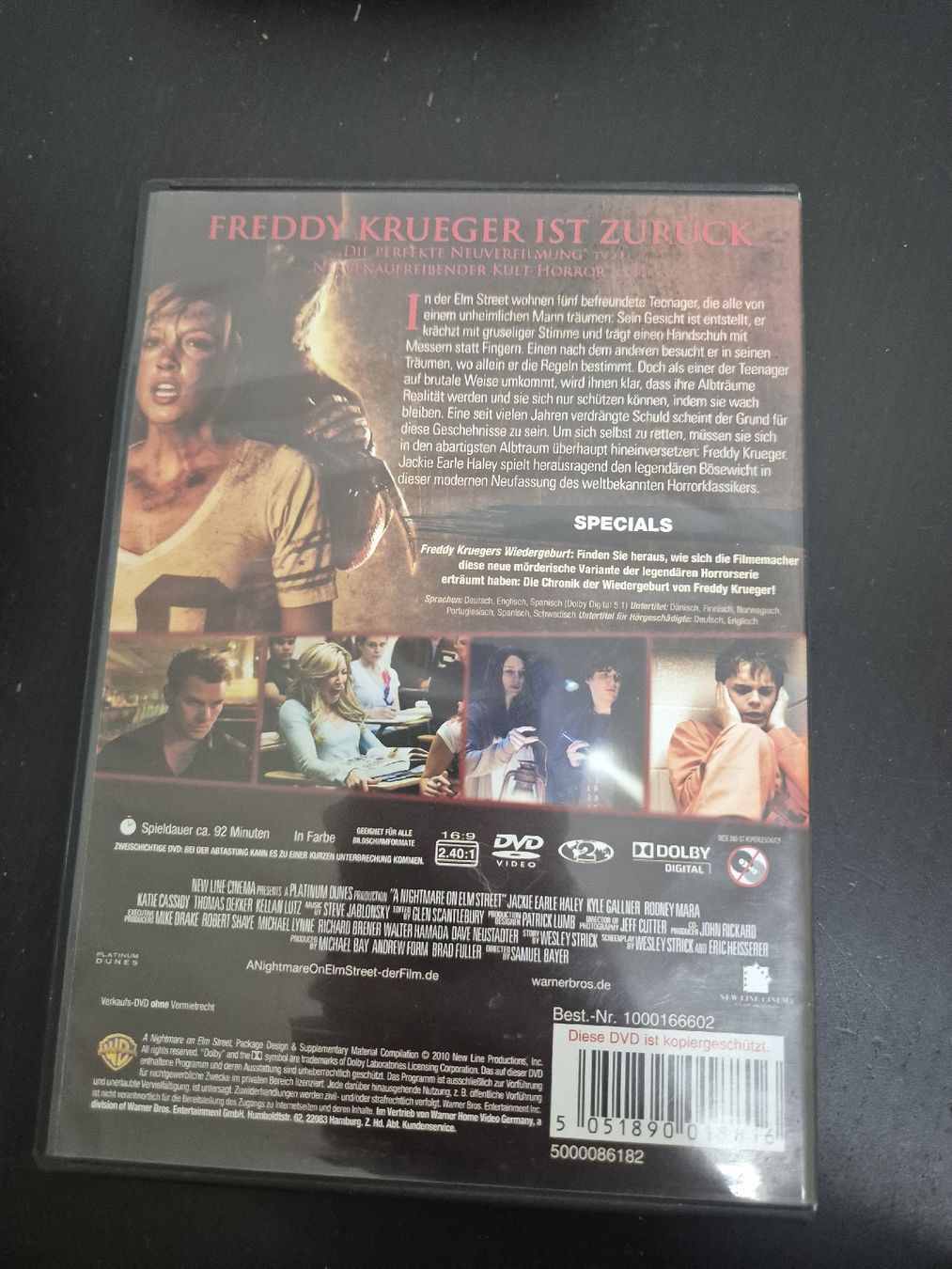 Tutti i DVDs: DVD Nightmare on Elm Street – Usato da Wald ZH venduto da _Hotarubi_ 1