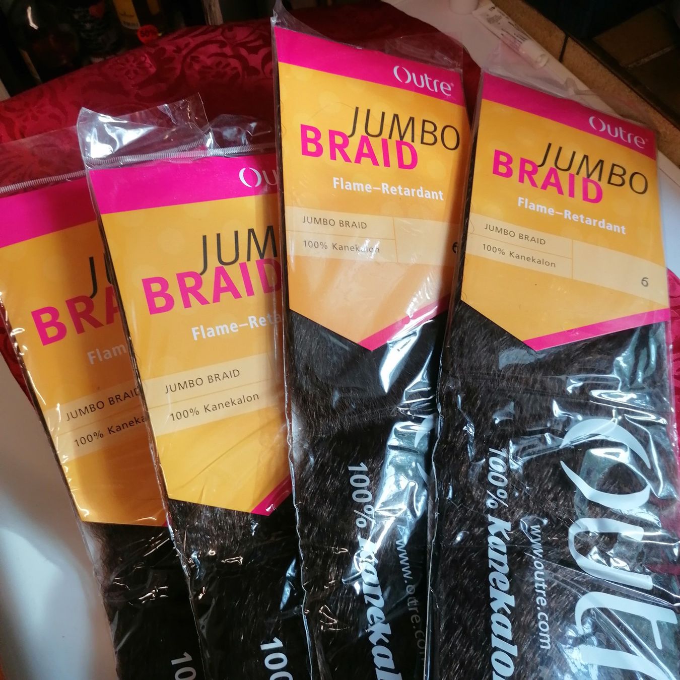 Accessori per capelli: Jumbo Braid 6 Haare – Nuovo e nell'imballaggio originale da Trimmis venduto da hasso123
