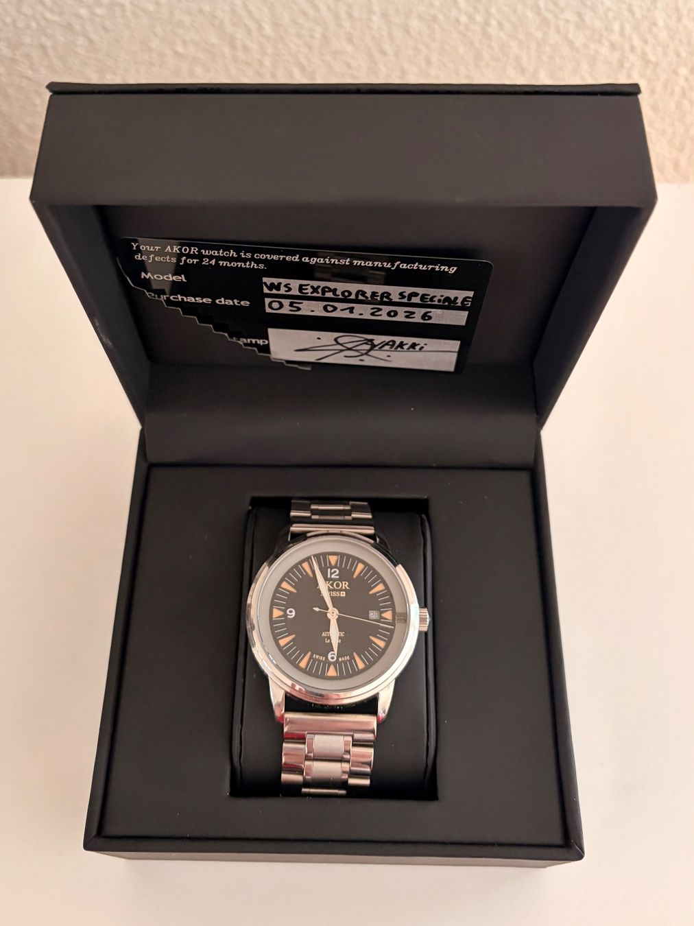 Orologi: Automatik Akor Sw Explorer Special, Full Set – Nuovo (secondo la descrizione) da Adliswil venduto da TV-Link 1