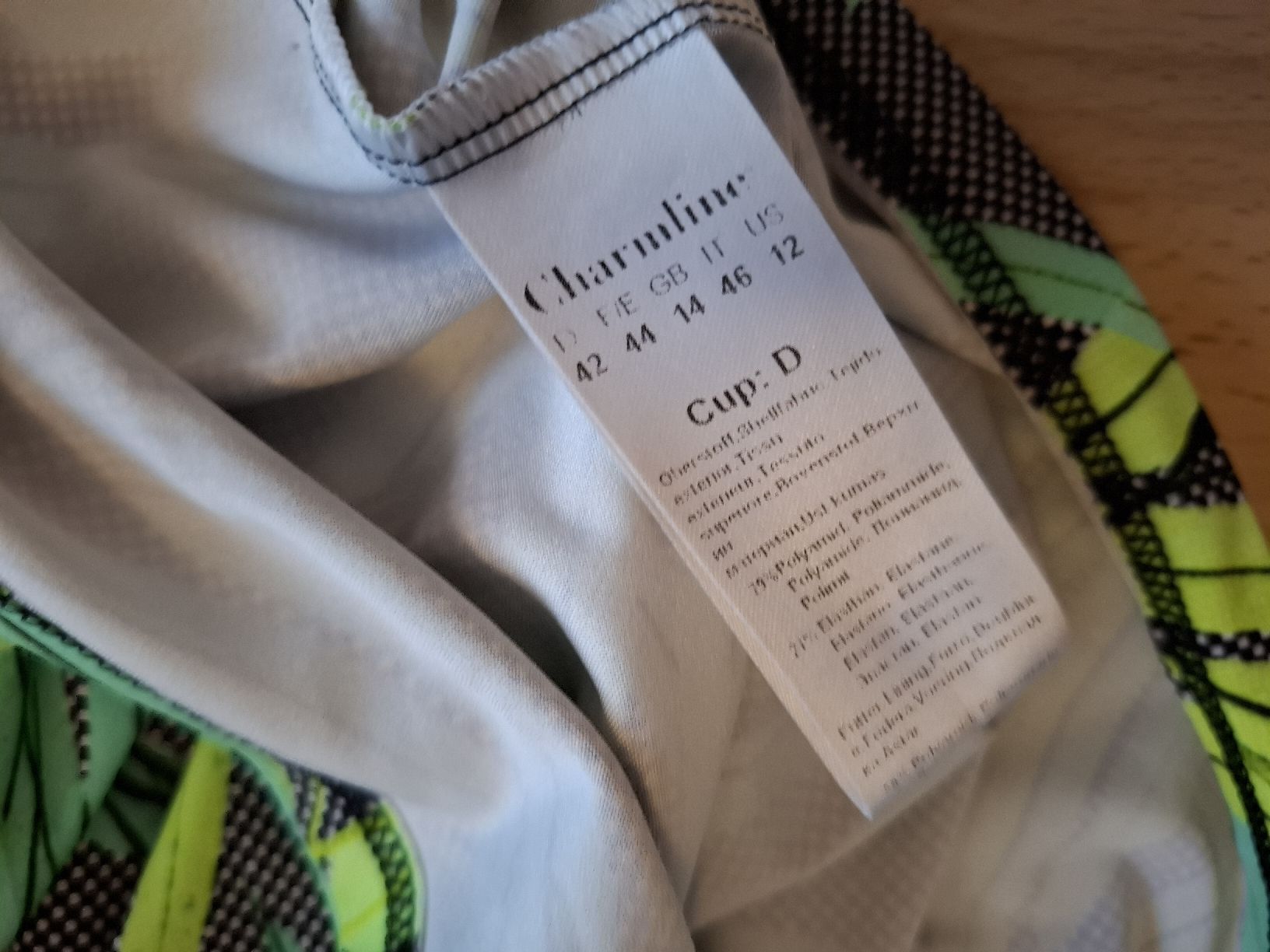 Costumi da bagno & Bikini: Charmline Tankini Gr. 42 Palmenmuster Cup D – Usato da Gross venduto da Mila_mani 2
