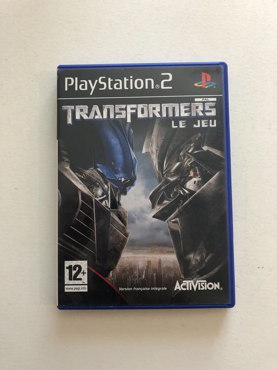 Transformers : Le Jeu Sur PS2 – Jeu D’action (Bon état)