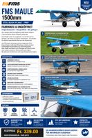 ✈️ FMS Maule 1500 mm PNP – Fabrikneu & ungeöffnet