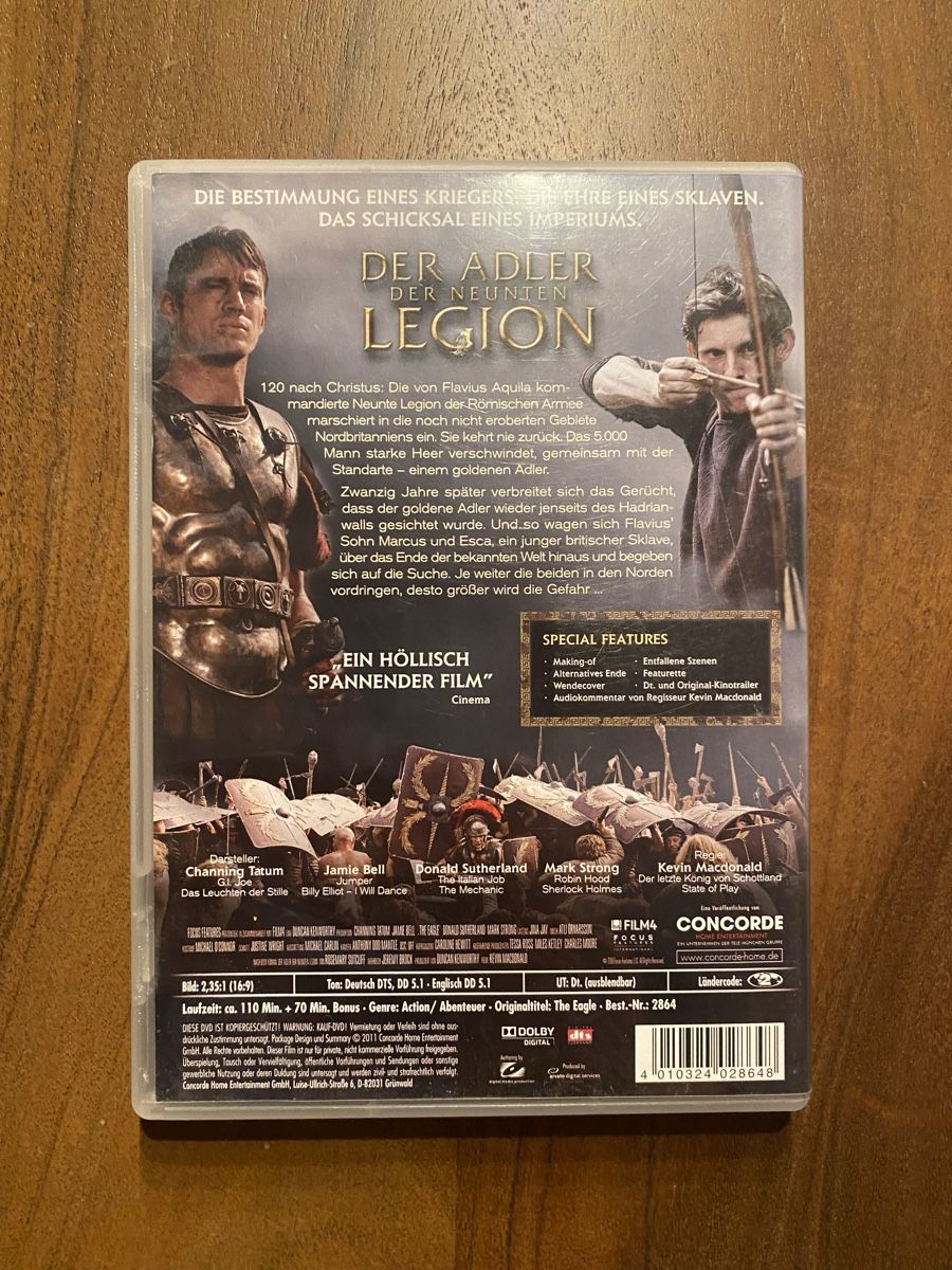 Alle DVDs: Der Adler der Neunten Legion DVD – Gebraucht aus Thunstetten von Virus_33 2