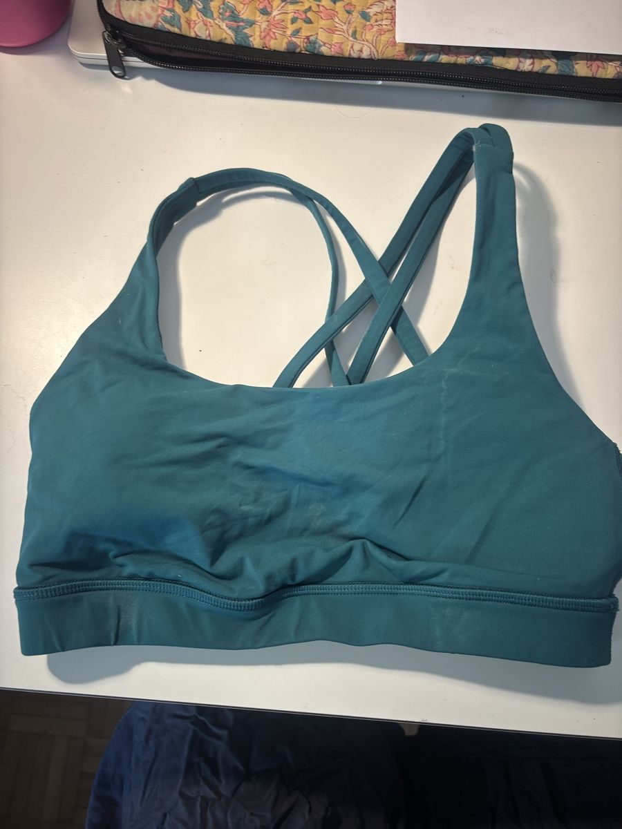 Top: Lululemon Sport BH Petrol Grösse 4 – Usato da Rüschlikon venduto da abo66 1