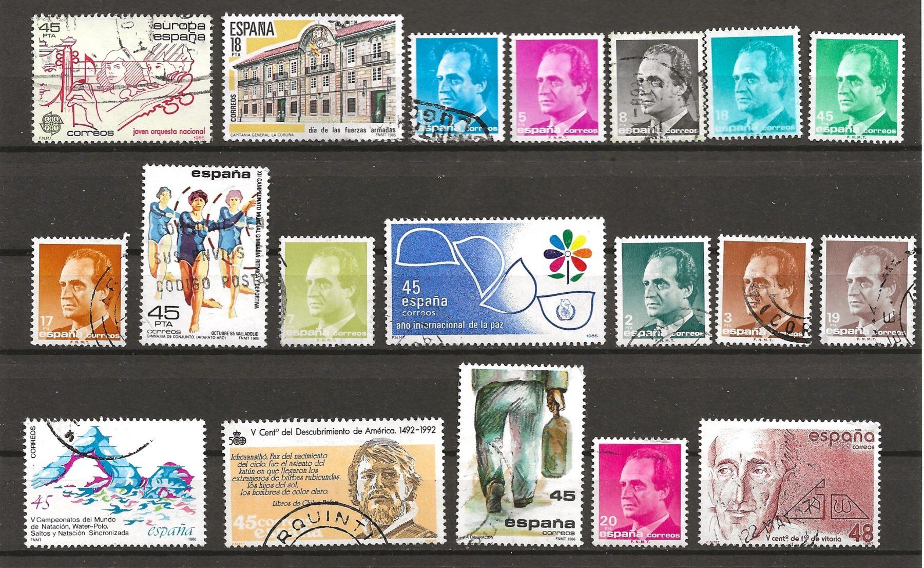 Alle Briefmarken: Briefmarken Spanien – Gebraucht aus Susten von lmf_98wh 3