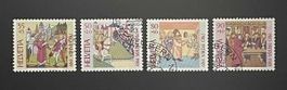 1989 PP 700 Jahre Kunst und Kultur Satz ʘ B223 - B226