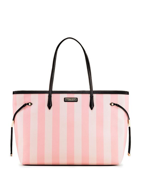 Victorias Secret Tote Bag Tasche Pink Weiss Kaufen Auf Ricardo 0690