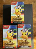 3x Boosterbundle EN Pokemon 30th Celebration