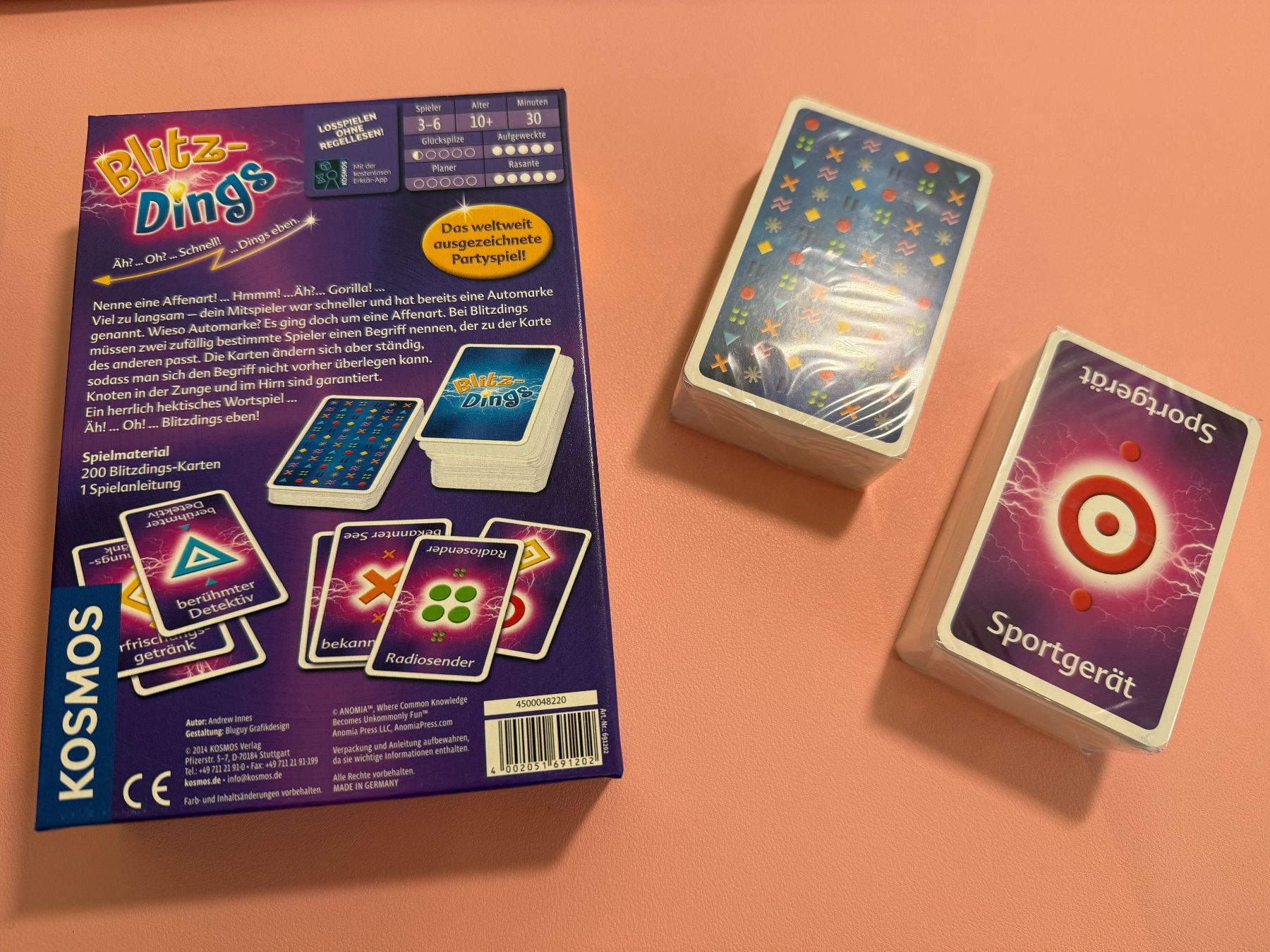 Kosmos Giochi: Spiel «Blitz-Dings» – Nuovo e nell'imballaggio originale da Oetwil an der Limmat venduto da malin.b 4