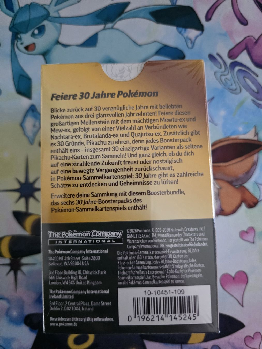 Pokémon Sammelbilder & Trading cards: Pokémon 30 Jahre Booster Bundle DE – Neu und originalverpackt aus Bözberg von PKMN_Trainer 1