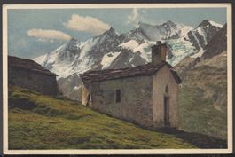 Saas - Tal  Triftalp  Täschhorn-Dom-Südlenspitze-Nadelhorn