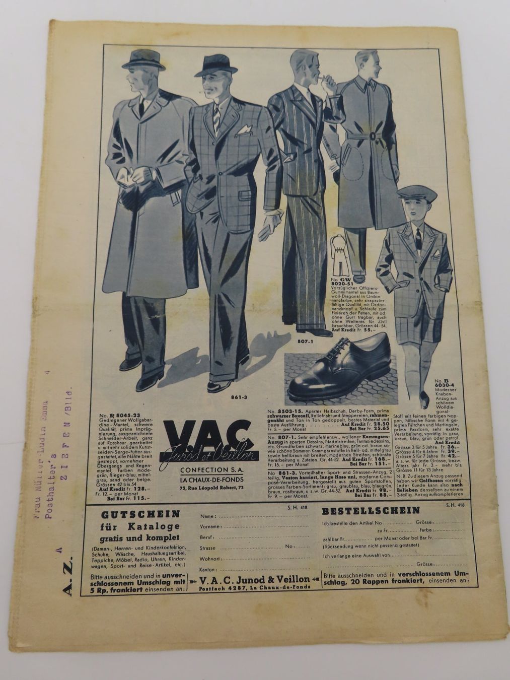 Zeitschriften & Magazine: Vintage Schweizer Zeitschriften – Gebraucht aus Reinach BL von WBZ-Flohmarkt 7